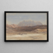La llanura de El Raheh Mont Sinaí - David Roberts — cuadro enmarcado en la pared