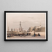 L'Entrada de la ciudadela de El Cairo - David Roberts — cuadro enmarcado en la pared