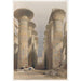 Reproducción del cuadro Thèbes Gran Sala en Karnak 28 de noviembre de 1838 - David Roberts