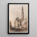 Tombeaux des Khalifes Califes Le Caire - David Roberts — cuadro enmarcado en la pared