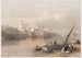 Vista del Nilo, ferry hacia Giza - David Roberts — vista de la obra