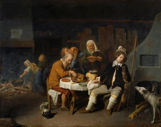 David Ryckaert III - Dinner at a Farmhouse.webp
