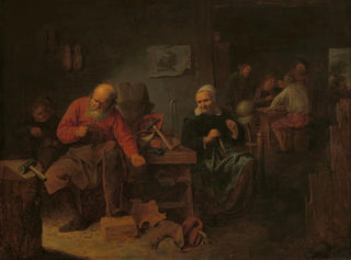 David Ryckaert III - Interior of a Cobblers Shop.webp