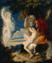Abraham y Isaac - David Scott — vista de la obra
