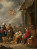Adoración de los Reyes Magos - David Teniers el Viejo — vista de la obra