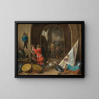David Teniers The Younger - A Guardroom Interior.webp