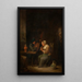 Duo - David Teniers el Joven — cuadro enmarcado en la pared