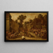 Festividades en el campo - David Teniers el Joven — cuadro enmarcado en la pared