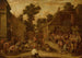 Festividades en el campo - David Teniers el Joven — vista de la obra