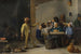 Peasants celebrating the Feast of the Kings - David Teniers the Younger — artwork view