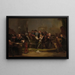 Anno 1568 Filips Willem es llevado de la universidad de Lovaina - David van der Kellen III — cuadro enmarcado en la pared