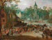 Una feria del pueblo - David Vinckboons — vista de la obra