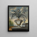Planta de piña - David von Cln — cuadro enmarcado en la pared