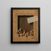 Free sample painting - By Scott Evans — framed artwork on a wall