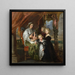 Deborah Kip, esposa de Sir Balthasar Gerbier y sus hijos - Pierre Paul Rubens — cuadro enmarcado en la pared