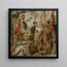 Décio Mus s'adressant aux légions - Peter Paul Rubens — framed artwork on a wall