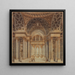 Decoración de escena Interior del Palacio Papal - Anónimo — cuadro enmarcado en la pared