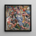 Decoración mural - James Henry Daugherty — cuadro enmarcado en la pared