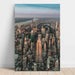 Decoración fotográfica aérea de la ciudad de Nueva York