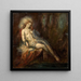 Déesse au rocher - Gustave Moreau — cuadro enmarcado en la pared