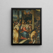Les Noces de Cana - Denys Calvaert — framed artwork on a wall