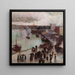 Salida del Oriente, Circular Quay - Charles Conder — cuadro enmarcado en la pared