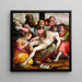 Deposición - Prospero Fontana — cuadro enmarcado en la pared