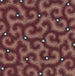 Reproducción del cuadro Diseño textil de perlas dispersas sobre un fondo de ramas enrolladas - Anónimo