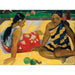 Reproduction of the painting Two Tahitian Women - Paul Gauguin