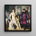Dos mujeres - George Wesley Bellows — cuadro enmarcado en la pared