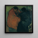 Two Gypsy Women - Isidre Nonell — framed artwork on a wall