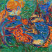 Dos niñas jugando con gatos - Ernst Ludwig Kirchner — vista de la obra