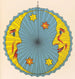 Dos lunas cara a cara y diseño de farol con estrellas - Anónimo — vista de la obra