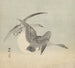 Dos ocas en vuelo - Ohara Koson — vista de la obra