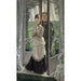 Reproduction of the painting Two characters in front of a door (The proposal) - James Tissot