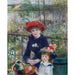 Reproduction of the painting of Two Sisters (On the Terrace) - Pierre-Auguste Renoir