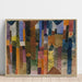 Reproducción del cuadro Frente a la ciudad - Paul Klee