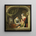 Convertirse en pintor - Jean-Baptiste Van Eycken — cuadro enmarcado en la pared