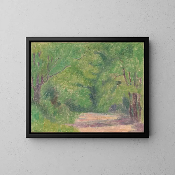 Bosque I - Dezider Czader — cuadro enmarcado en la pared