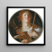 Diane - Joachim Wtewael — cuadro enmarcado en la pared
