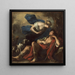 Diane y Endymion - Luca Giordano — cuadro enmarcado en la pared