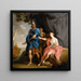 Didon y Eneas - Pompeo Batoni — cuadro enmarcado en la pared
