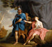 Didon y Eneas - Pompeo Batoni — vista de la obra