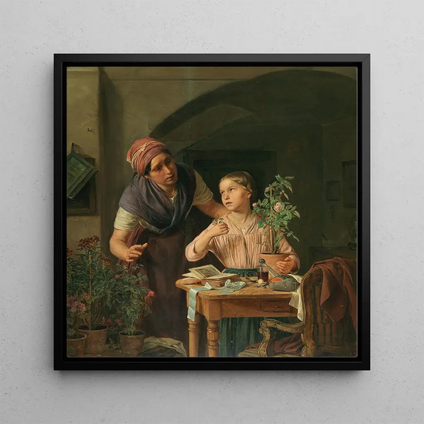 Die welke Rosenknopse - Rosalia Amon