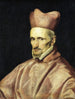 Retrato del cardenal Gaspar de Borja y Velasco - Diego Velázquez — vista de la obra