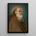 Saint Antoine Abbé - Diego Velázquez — framed artwork on a wall
