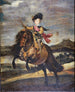 L'Infant Baltasar Carlos on horseback - Diego Velázquez — artwork view