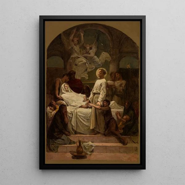 Diogne Maillart - La mort de sainte Monique.webp