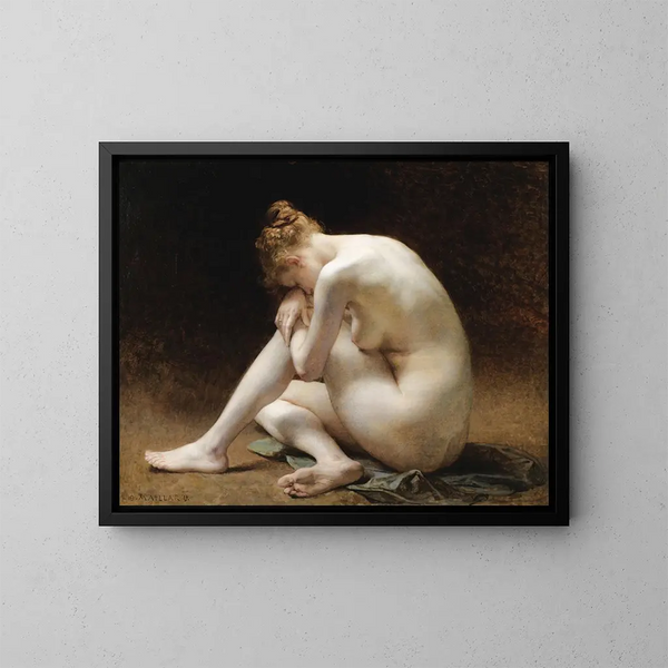L'esclave - Diogène Maillart — cuadro enmarcado en la pared