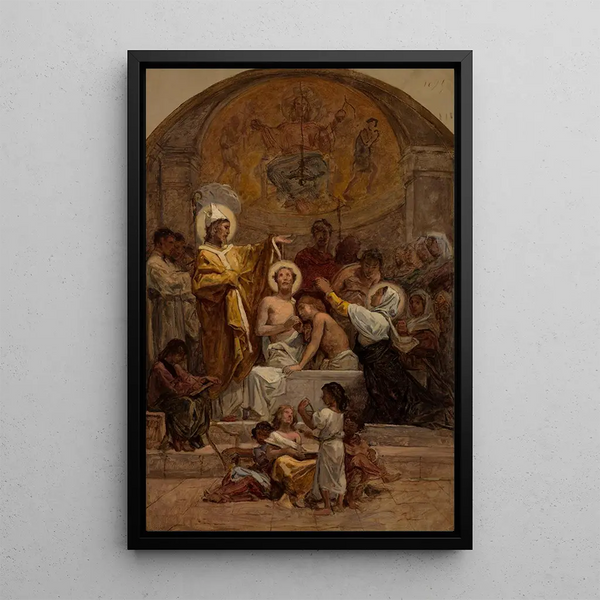 Diogne Maillart - The Baptism of Saint Augustine.webp